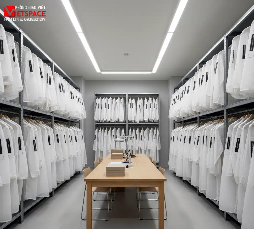 thiết kế cửa hàng thời trang the garment archive _4