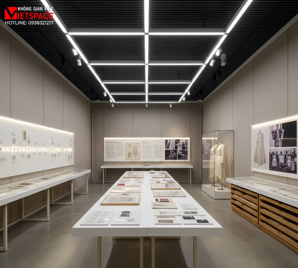 thiết kế cửa hàng thời trang the garment archive _5