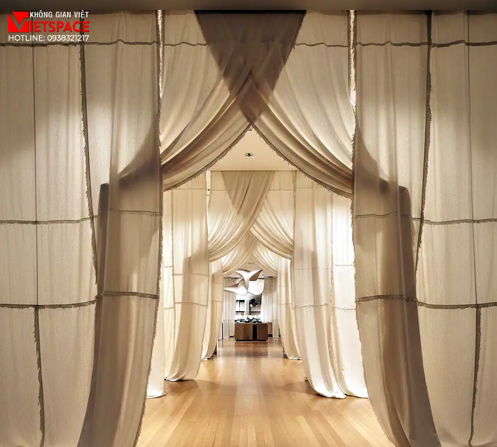 thiết kế cửa hàng thời trang exposed fabric _9