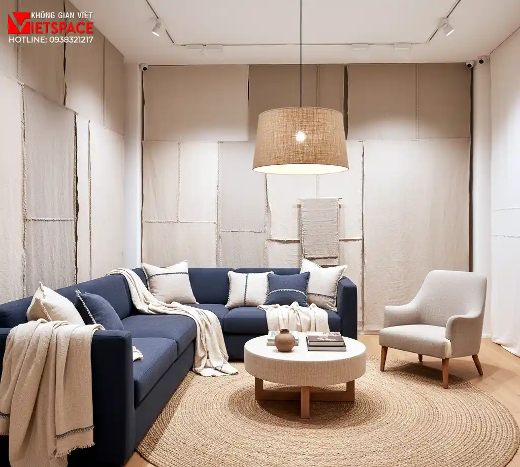 thiết kế cửa hàng thời trang exposed fabric _16