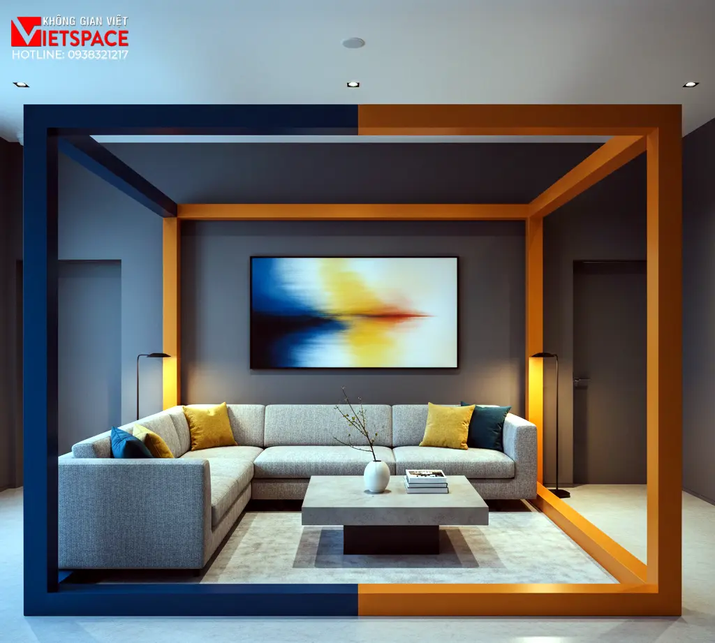 thiết kế cửa hàng thời trang frame color _7