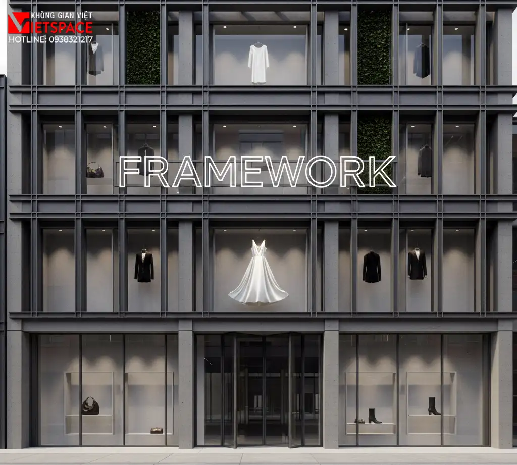 thiết kế cửa hàng thời trang framework _2