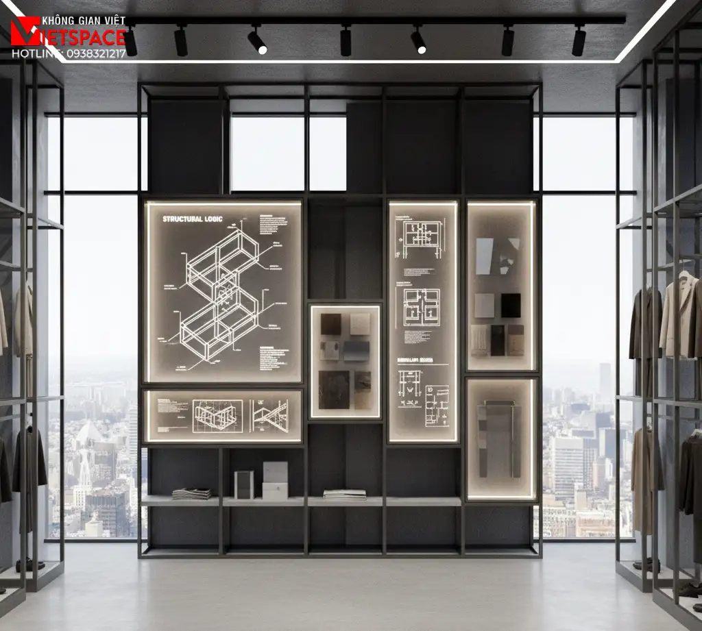 thiết kế cửa hàng thời trang framework _4