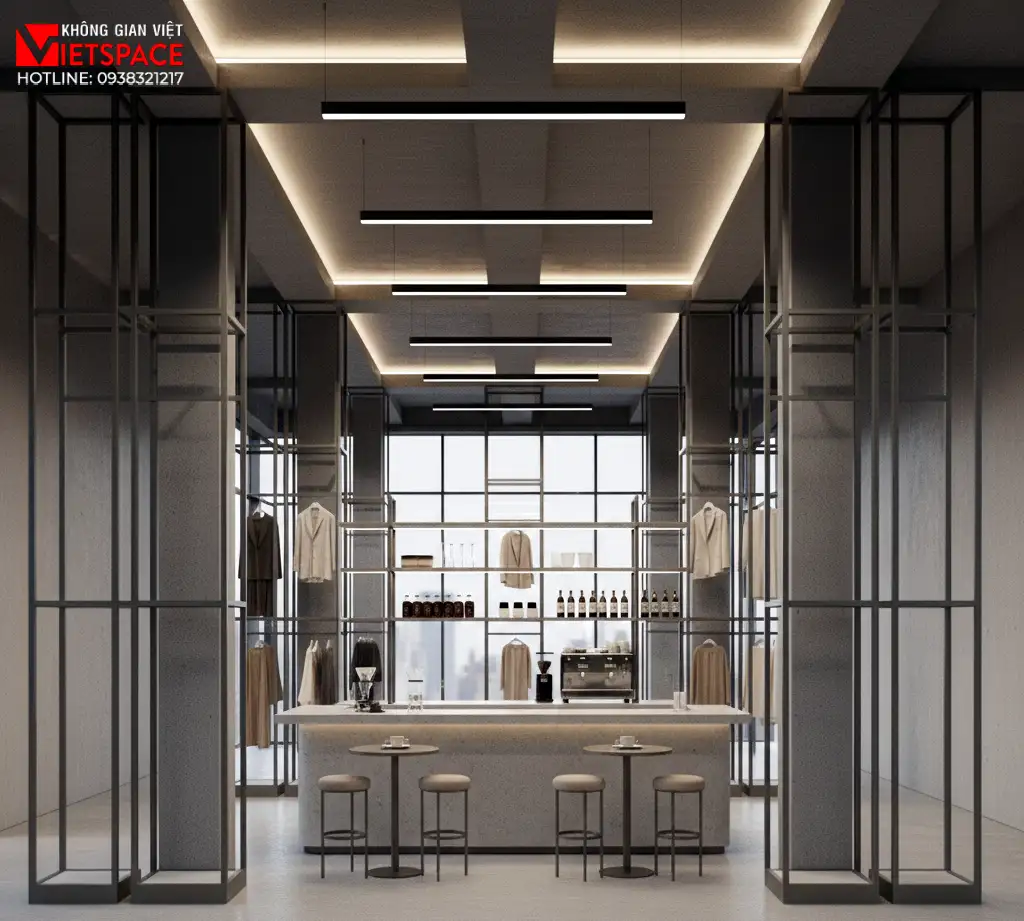 thiết kế cửa hàng thời trang framework _8