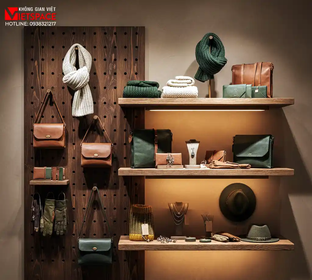 thiết kế cửa hàng thời trang woodland wardrobe _3