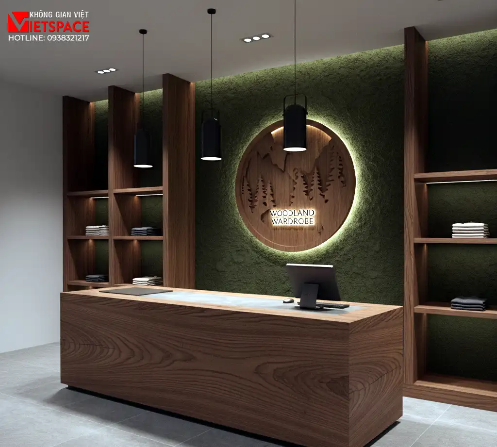thiết kế cửa hàng thời trang woodland wardrobe _6