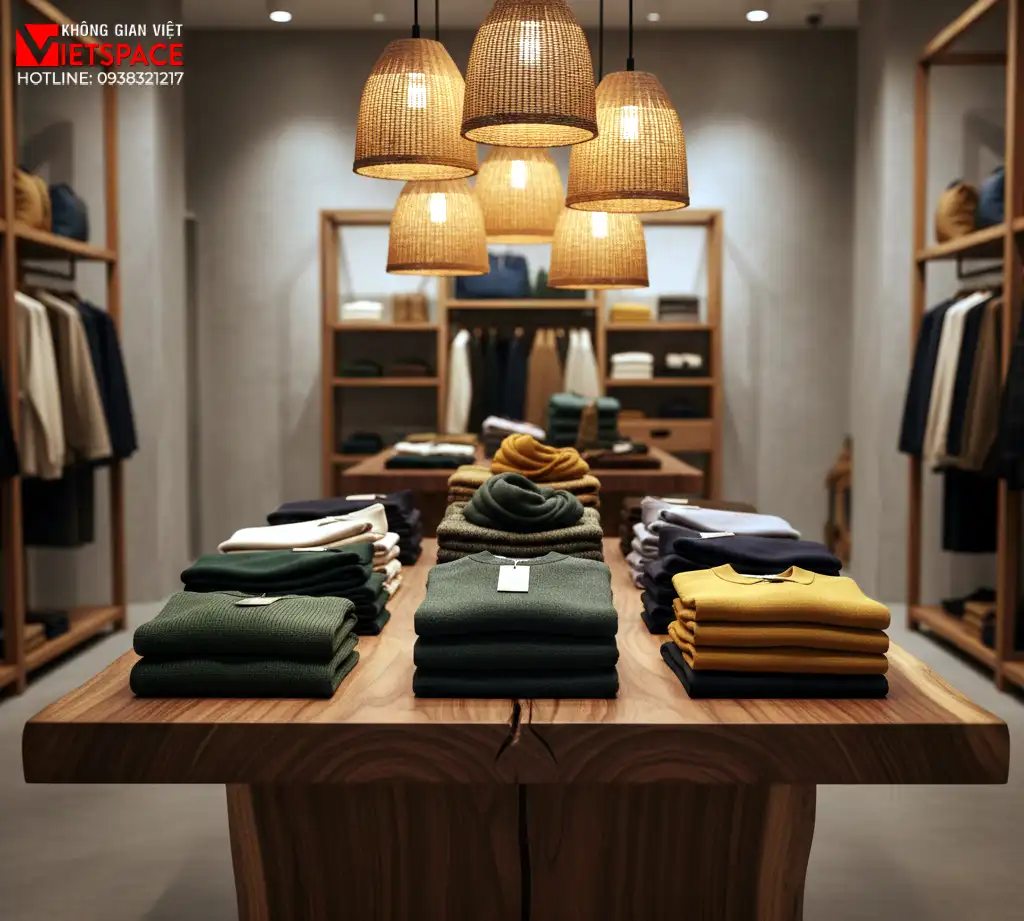 thiết kế cửa hàng thời trang woodland wardrobe _7