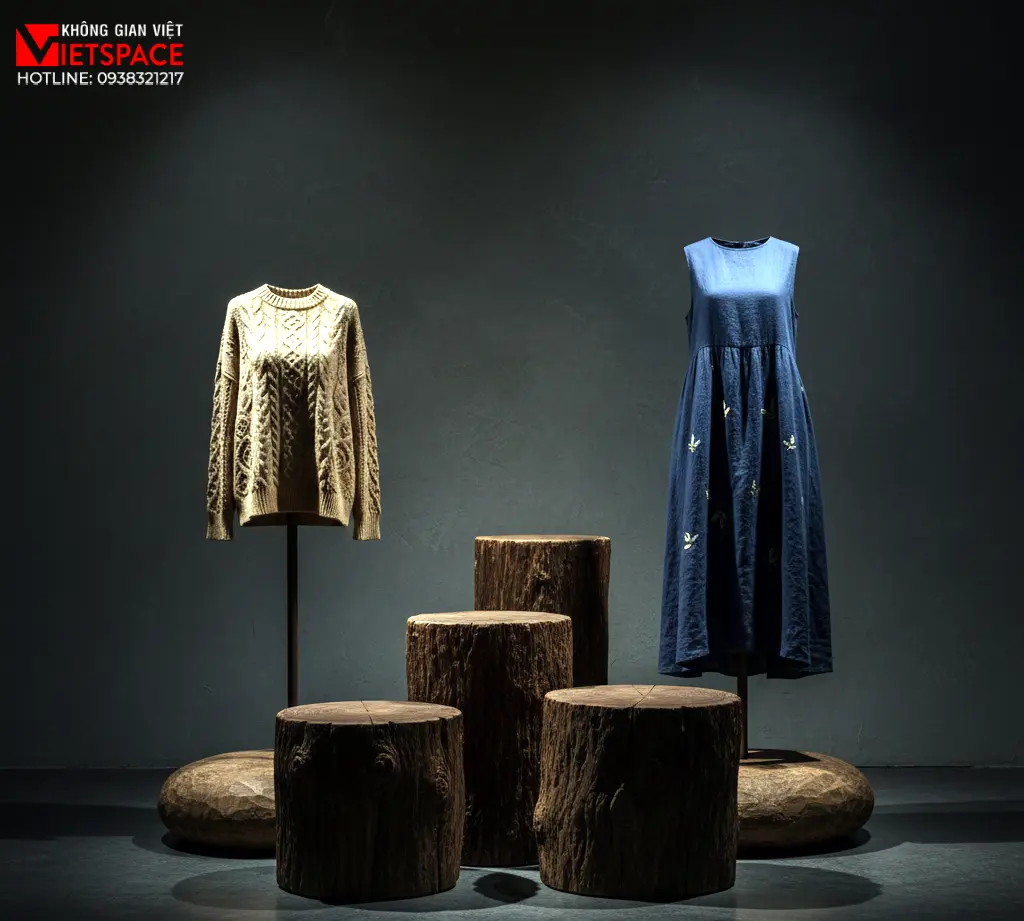 thiết kế cửa hàng thời trang woodland wardrobe _9