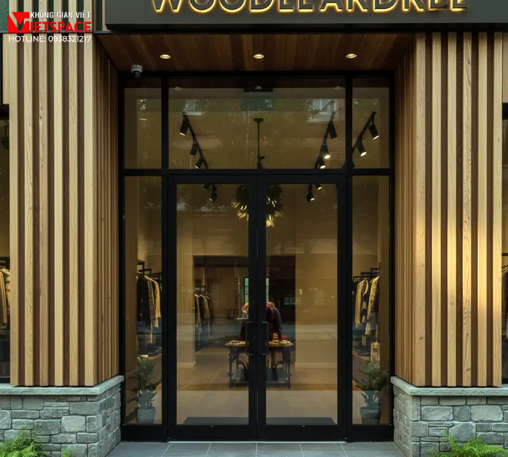 thiết kế cửa hàng thời trang woodland wardrobe _11