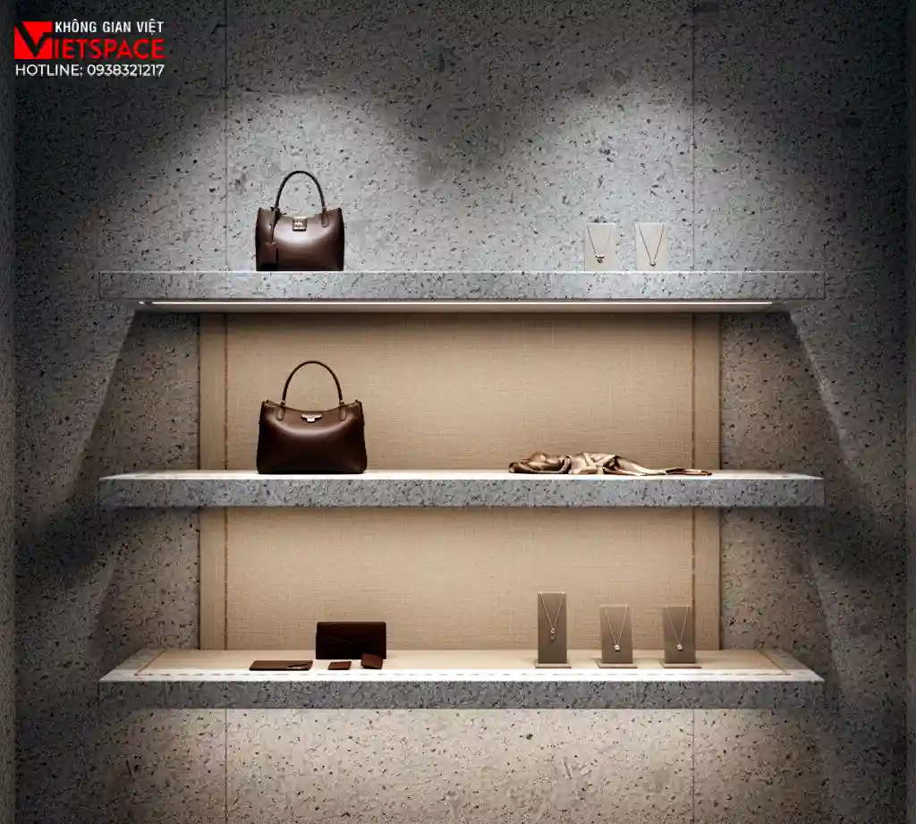 thiết kế cửa hàng thời trang stone & stitch _3