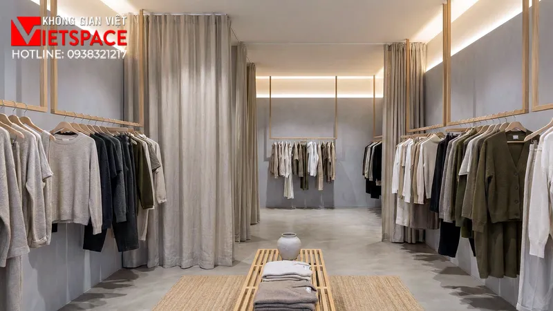 thiết kế cửa hàng thời trang iki nordic _11