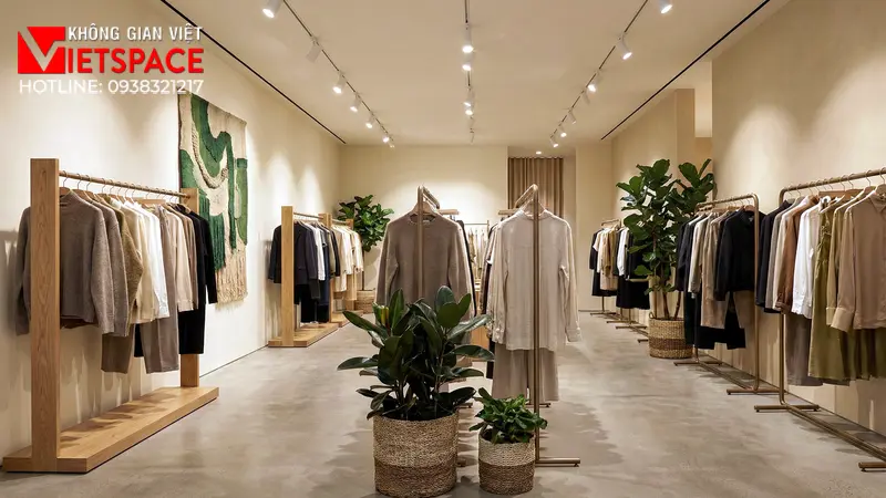 thiết kế cửa hàng thời trang verdé luxe _9