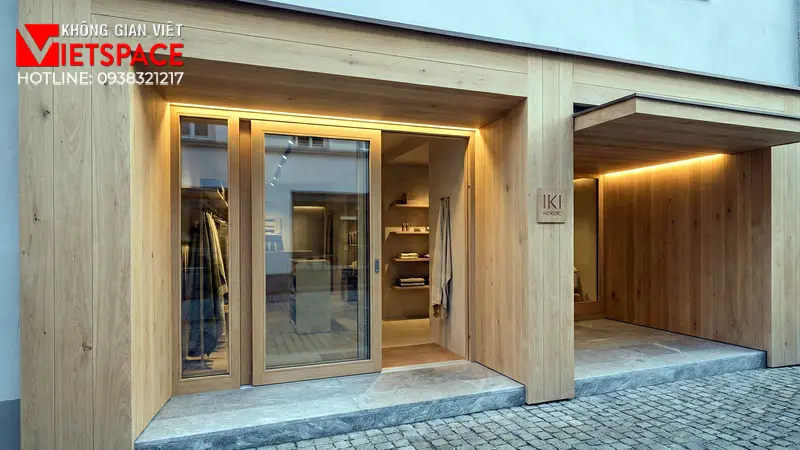 thiết kế cửa hàng thời trang iki nordic _12