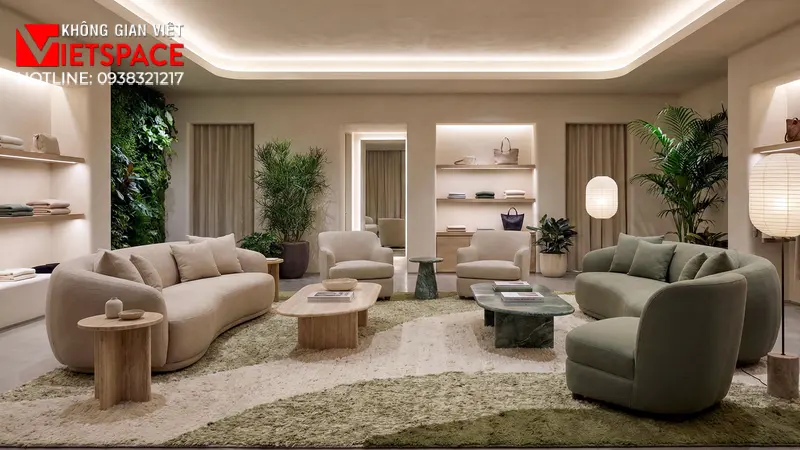 thiết kế cửa hàng thời trang zenith green _15