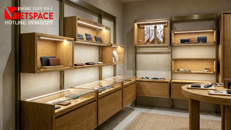 thiết kế cửa hàng thời trang zenith green _9