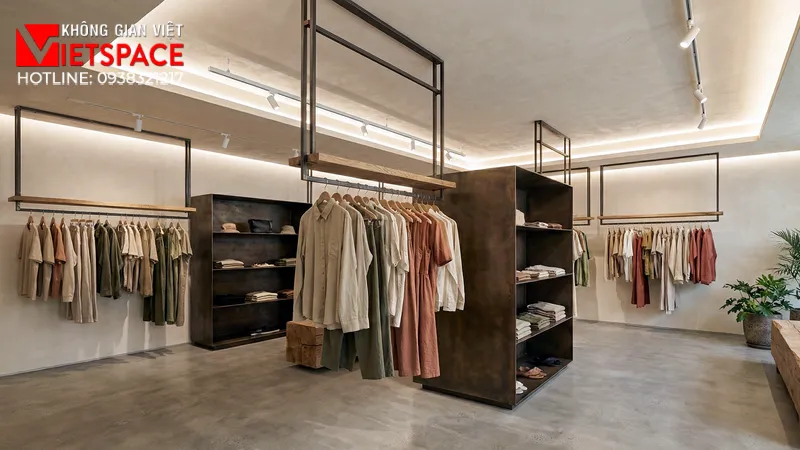 thiết kế cửa hàng thời trang zenith green _12