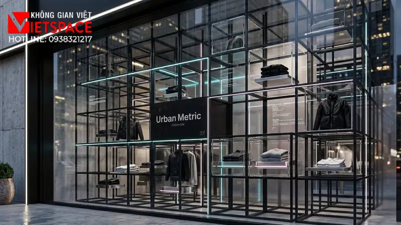 thiết kế cửa hàng thời trang urban metric _8