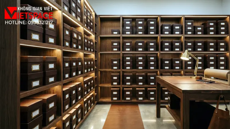 thiết kế cửa hàng thời trang john lobb _8