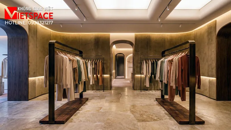 thiết kế cửa hàng thời trang harvest wear _10