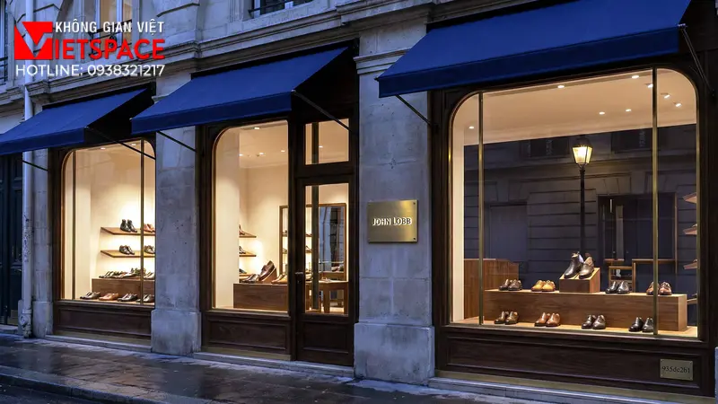 thiết kế cửa hàng thời trang john lobb _2