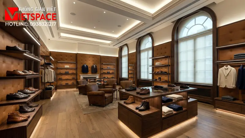thiết kế cửa hàng thời trang john lobb _13