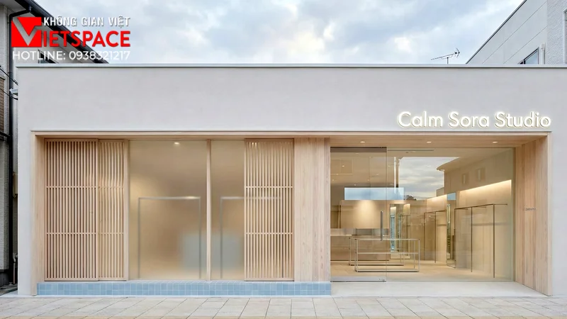 thiết kế cửa hàng thời trang calm sora studio _1