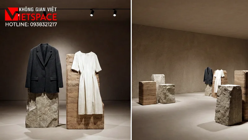 thiết kế cửa hàng thời trang greenélan _3