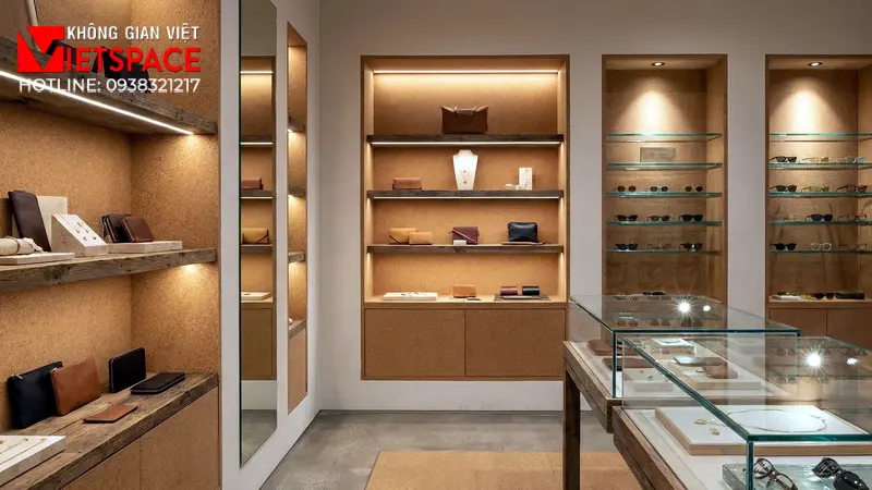 thiết kế cửa hàng thời trang greenélan _8