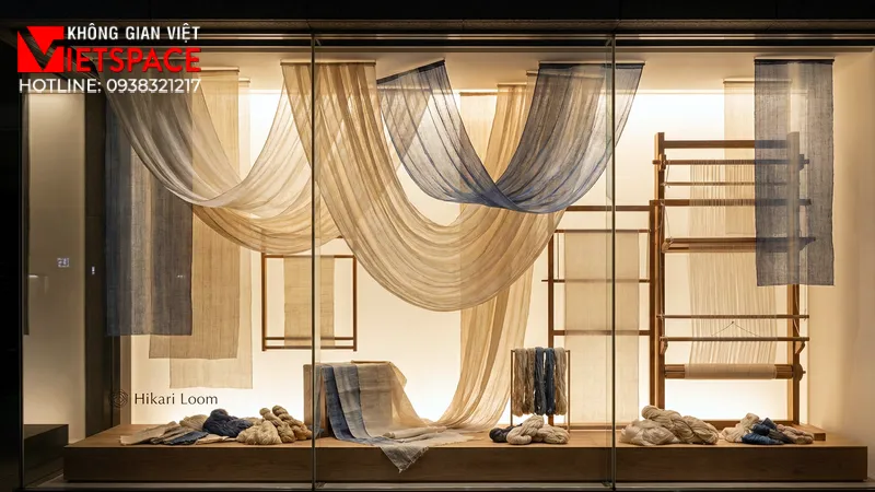 thiết kế cửa hàng thời trang hikari loom _8