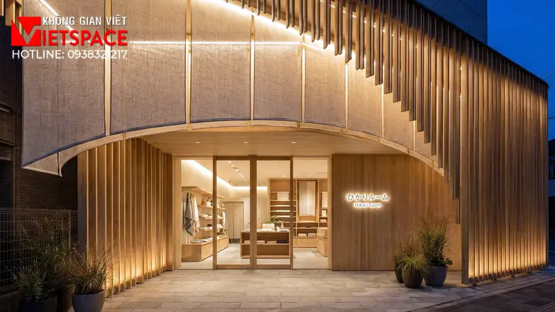 thiết kế cửa hàng thời trang hikari loom _11