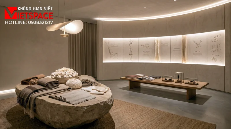 thiết kế cửa hàng thời trang loro piana _3