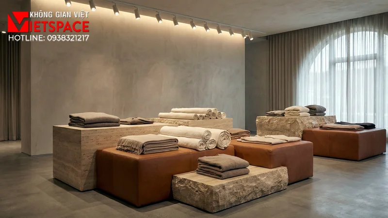 thiết kế cửa hàng thời trang loro piana _6