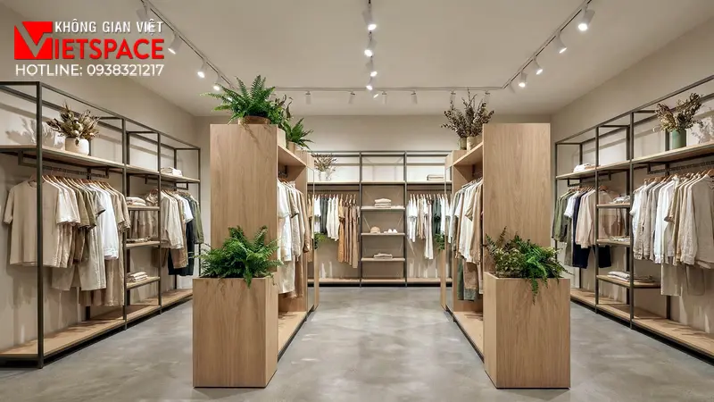 thiết kế cửa hàng thời trang écovogue house _13