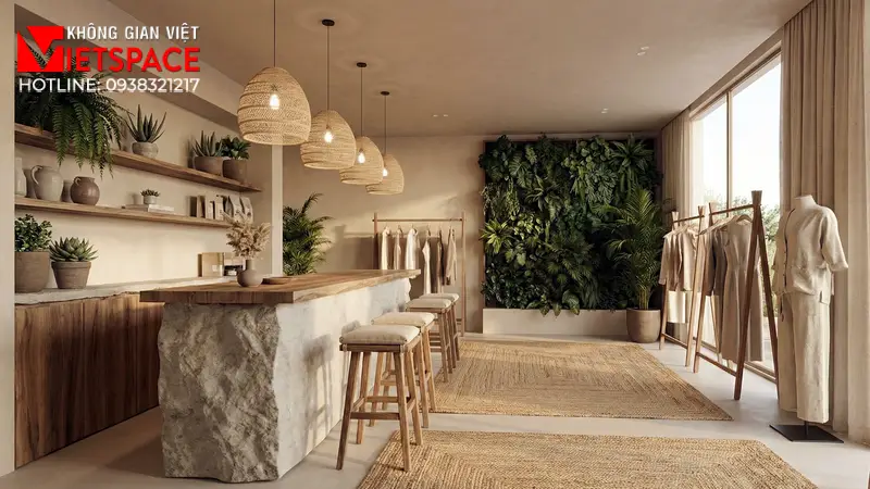 thiết kế cửa hàng thời trang écovogue house _14