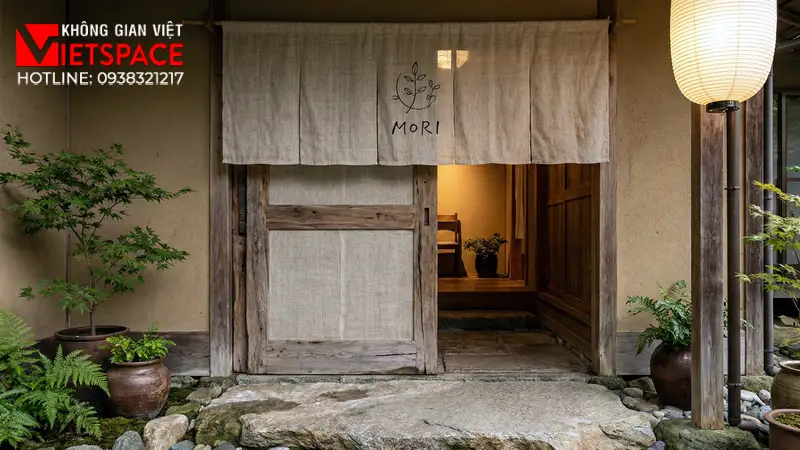 thiết kế cửa hàng thời trang mori linen _11