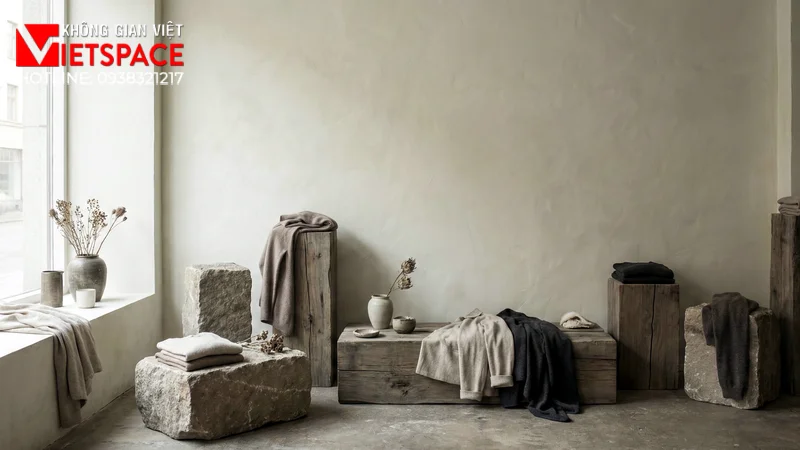 thiết kế cửa hàng thời trang nord wabi atelier _8