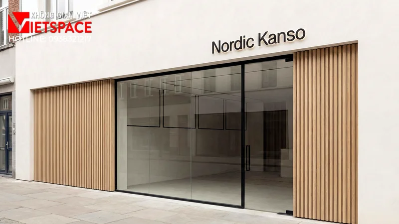 thiết kế cửa hàng thời trang nordic kanso _1