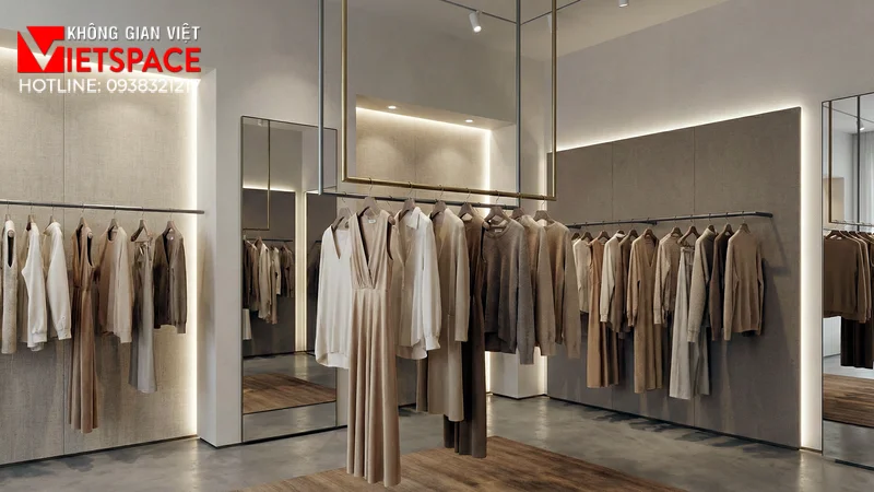 thiết kế cửa hàng thời trang silkroot studio _8