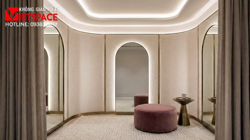 thiết kế cửa hàng thời trang silkroot studio _11
