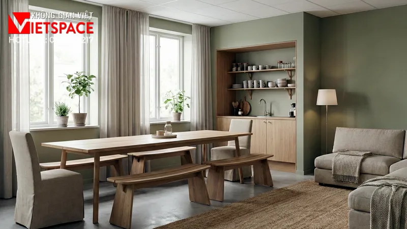thiết kế cửa hàng thời trang silkroot studio _14