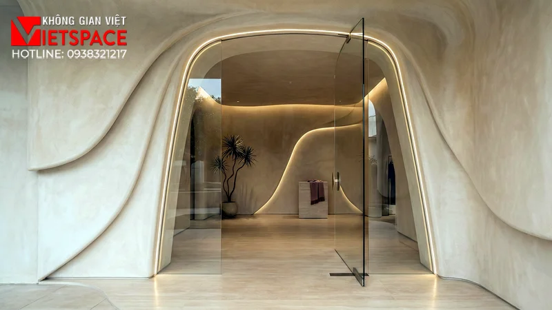 thiết kế cửa hàng thời trang contour collective _7