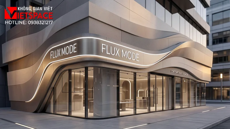 thiết kế cửa hàng thời trang flux mode _2