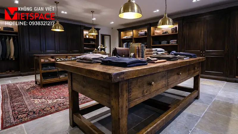 thiết kế cửa hàng thời trang heritage concept _7