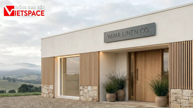 thiết kế cửa hàng thời trang yama linen co _1