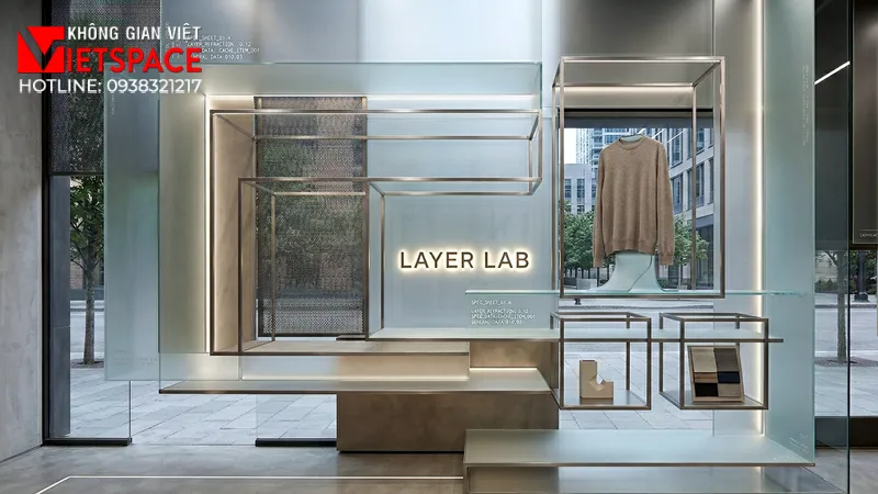 thiết kế cửa hàng thời trang layer lab _9