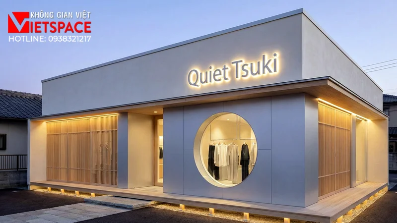 thiết kế cửa hàng thời trang quiet tsuki _1