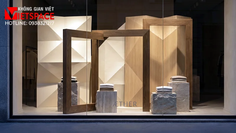 thiết kế cửa hàng thời trang oak & origami _4