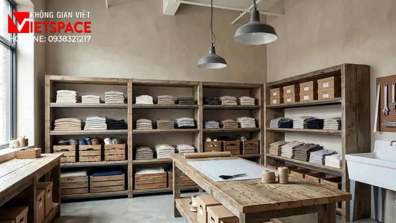 thiết kế cửa hàng thời trang wabi thread _4
