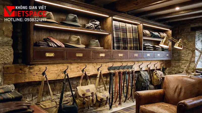 thiết kế cửa hàng thời trang harvest wear _3