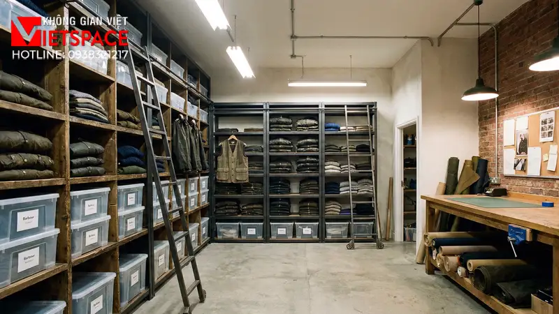 thiết kế cửa hàng thời trang harvest wear _4